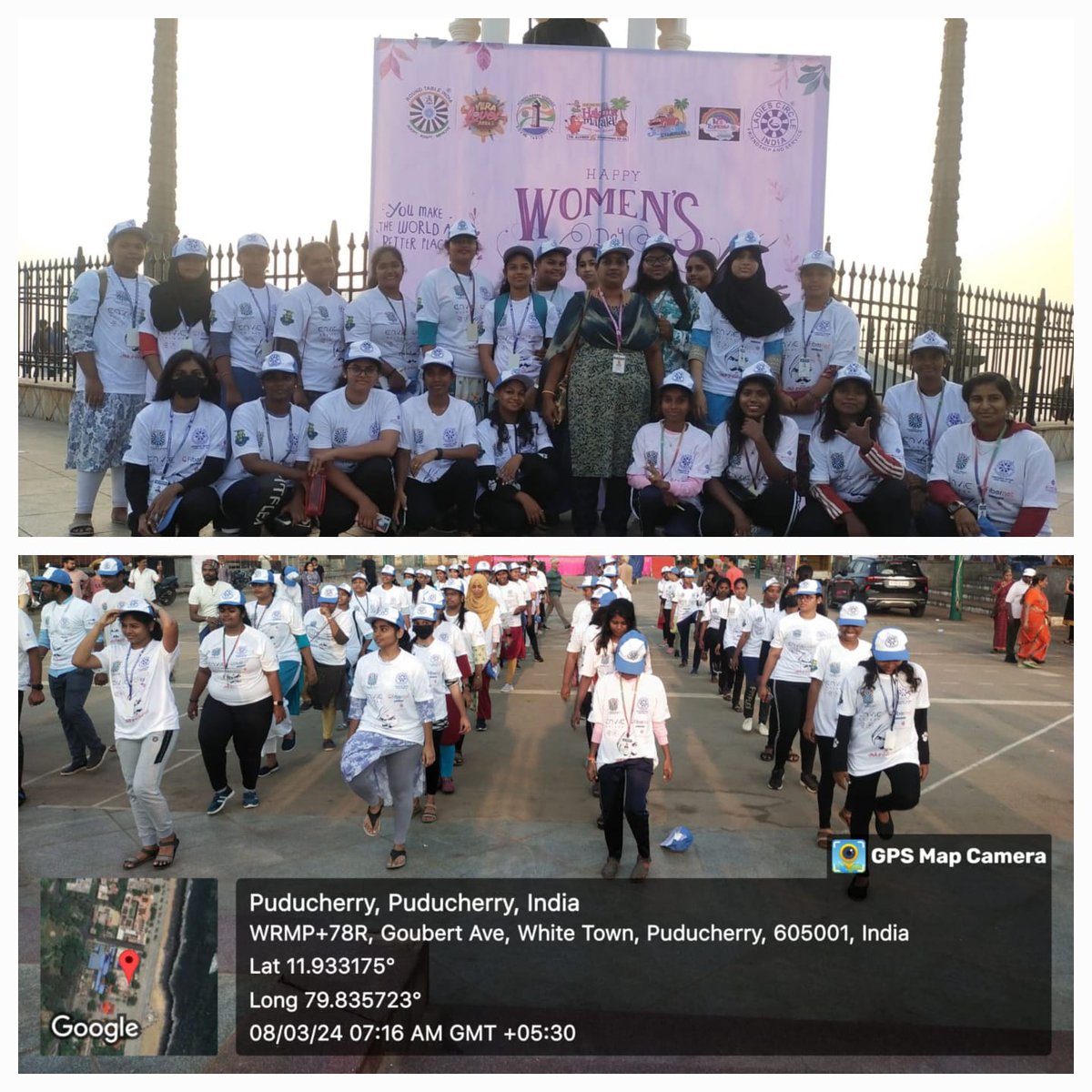 BGCW_Official's tweet photo. Our students' participation in walkathon held today.  Ms. Egavalli of III Corporate Secretaryship got third prize coupon worth of Rs 1000 and Rs 3000 for Walkathon. https://t.co/JmQXoePGtJ