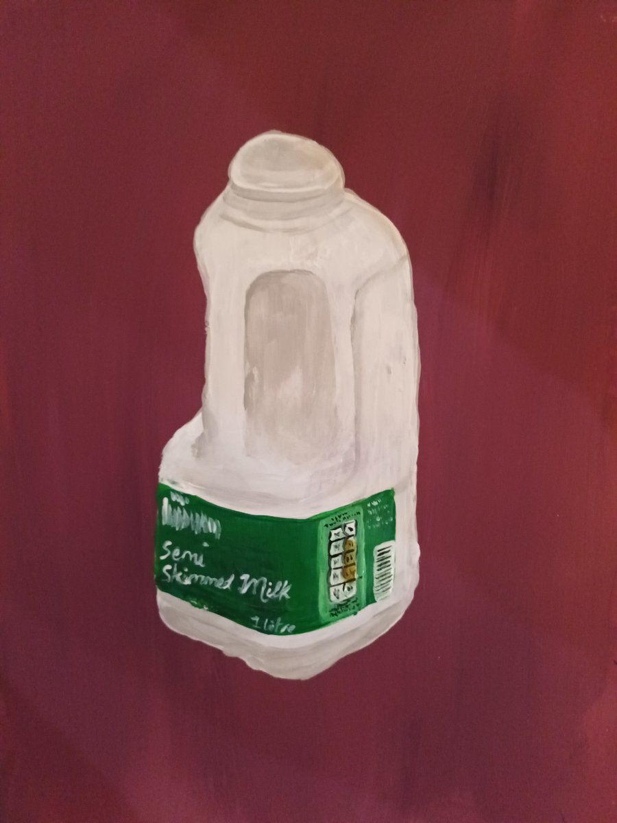 riverconriocht's tweet photo. i also painted.... some milk. it glows in the dark (kinda)

#acrylic #acrylicpainting #art #traditionalart #milk https://t.co/LpZzbwBoXl