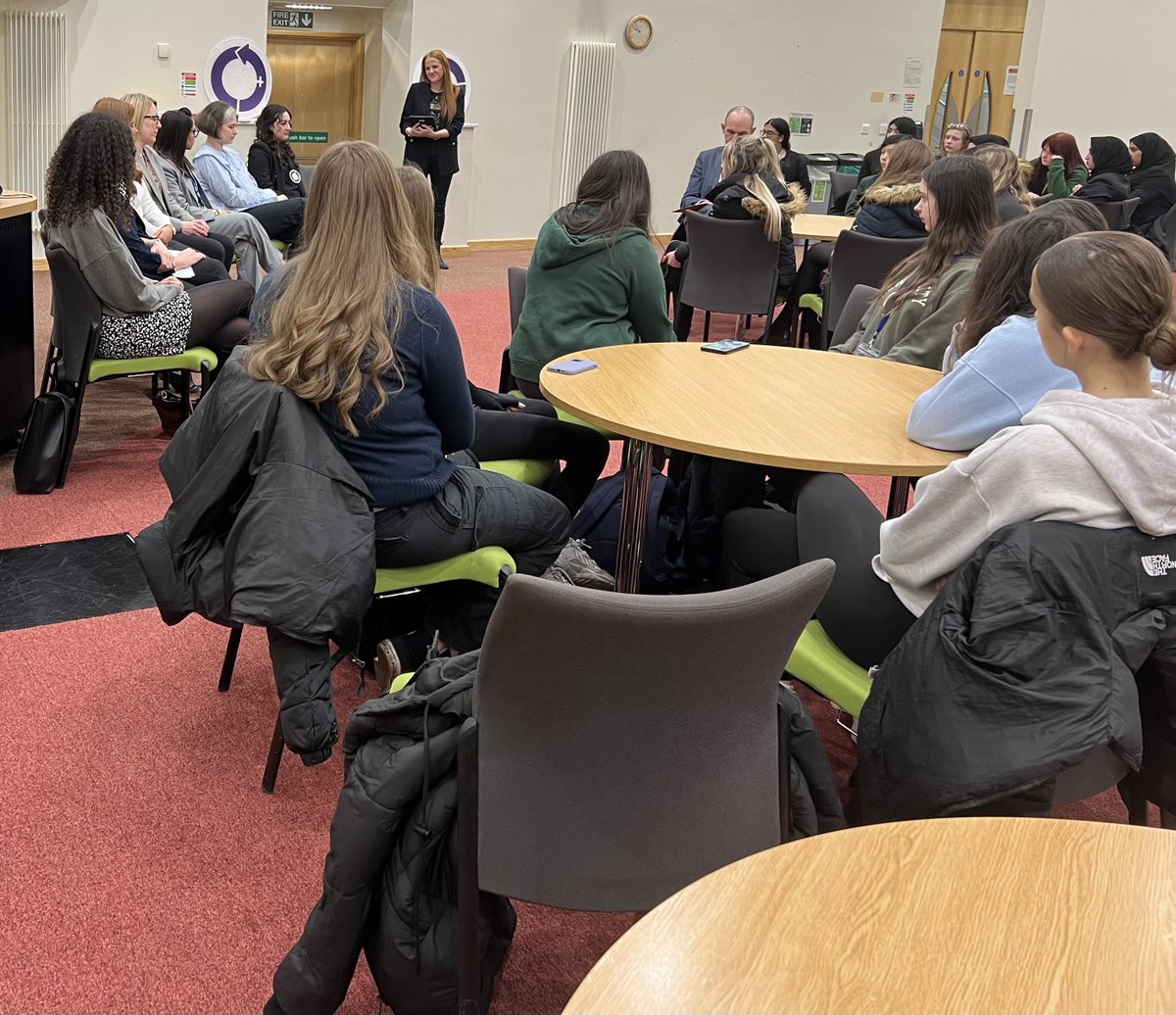 lightcliffeacad's tweet photo. Happy International Women’s Day!
 
Some of our Year 10 girls are having an amazing day at Bradford University's event promoting careers for Women in STEM. https://t.co/YuhlNuoqmE