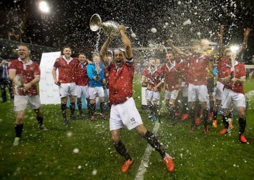 All together now… we had a lad called Maty Taylor, he’s Jerome – United’s own, always believe in Adie Orr! We’re delighted to launch our former players’ association at our <a href="/FenixTrophy/">FENIX Trophy</a> match on Sunday where many FC United players from the last 19 years will be present.