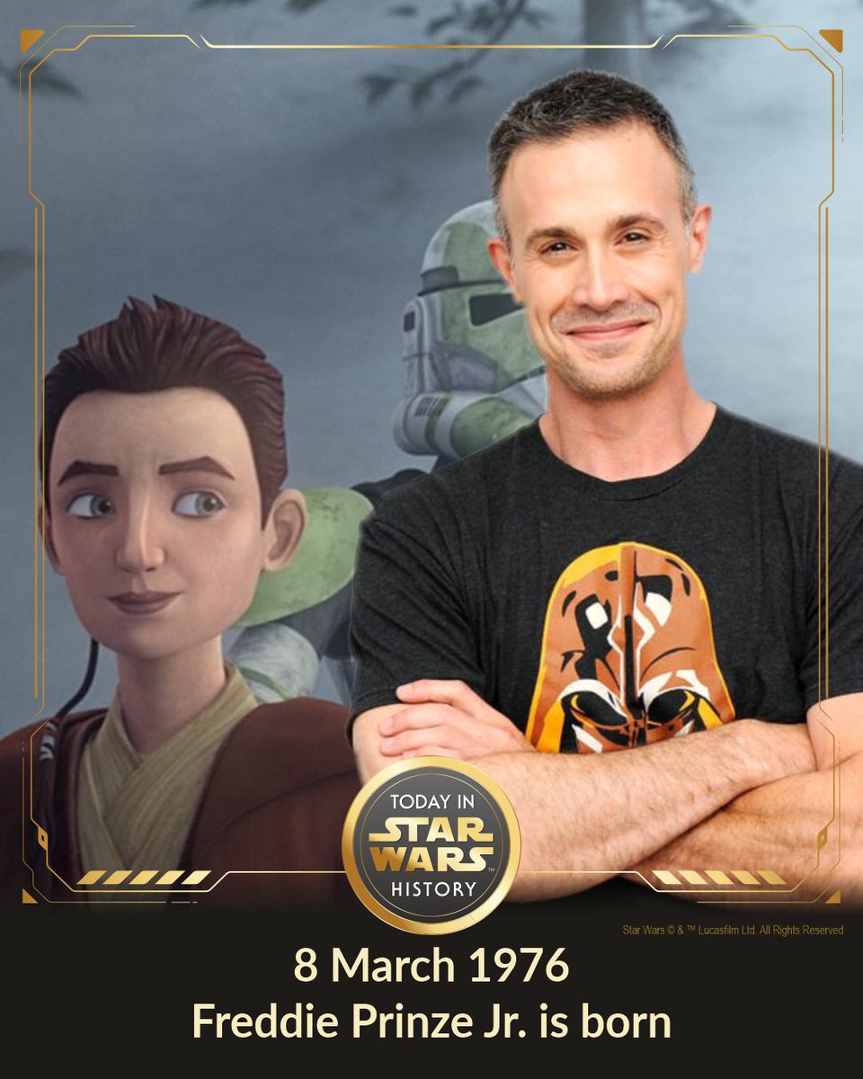 8 March 1976 #TodayinStarWarsHistory 'Yeah, that's what I thought, but you gotta see these clones. They're different.' #CaleDume #KananJarrus #FreddiePrinzeJr