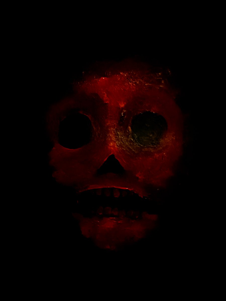 riverconriocht's tweet photo. did this one a few weeks back. nice to do some #acrylic painting again

#horror #horrorart #traditionalart #painting https://t.co/Hqs31ZKgQP