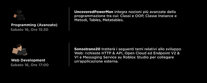 Roblox DevRel Italia tweet media