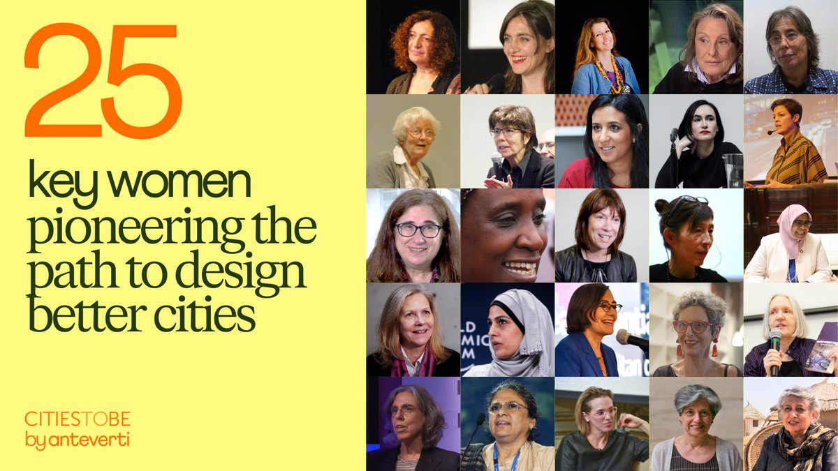 🙌🏼 Honored to be part of these 25 great #women dedicated to envisioning better cities for all!

💪🏼 On #InternationalWomensDay, let's advocate for #CityMaking with more women involved — the more equitable our city design, the happier our urban future.

🟡 citiestobe.com/25-key-contemp…