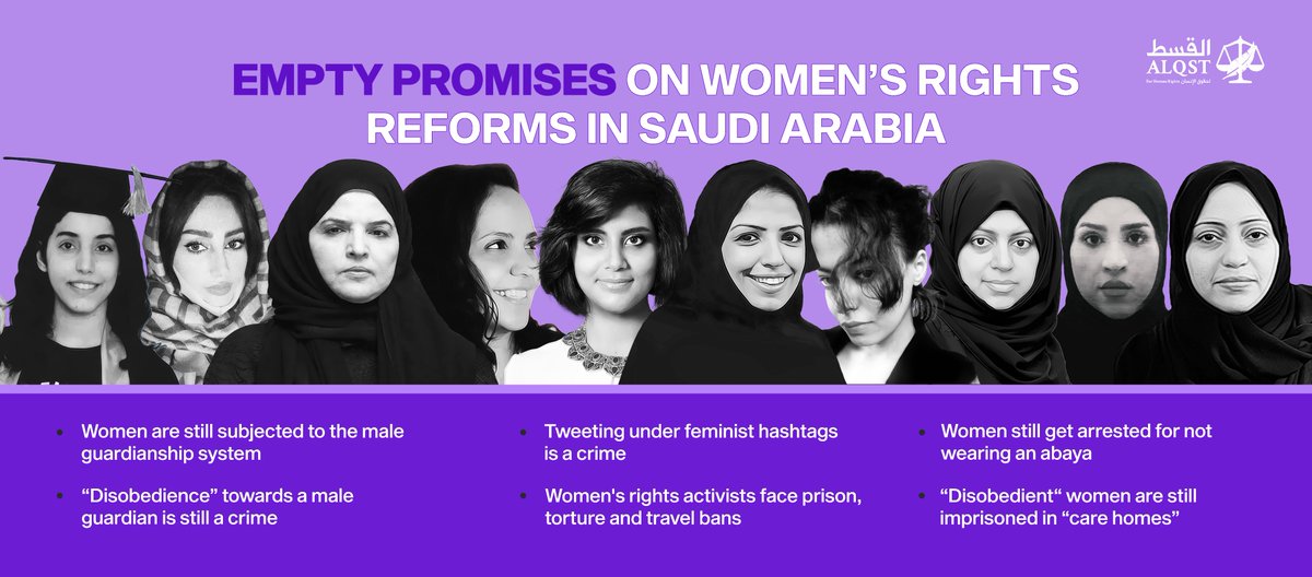 NoSaudiToon's tweet photo. #IWD2024 Many Saudi women are in prison today simply for speaking up for their rights.
--------------------------------------------------------
PLEASE RT & TAG your local MP &
@NewcastleCC councillor + #NUFCFan groups etc ___________________________________________________ https://t.co/ywP0ytpudn