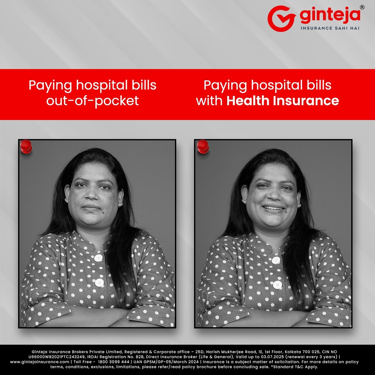 ginteja's tweet photo. Live every day to the fullest and leave the medical bills to us! We’ve got you covered!

Don’t wait until it’s too late. Get medical insurance today.

#Ginteja #AllInOneInsurance #healthinsurance #InsuranceAdvisor #lifeinsurance #ProtectionForAll #investment #security https://t.co/M6FLSP3dhJ