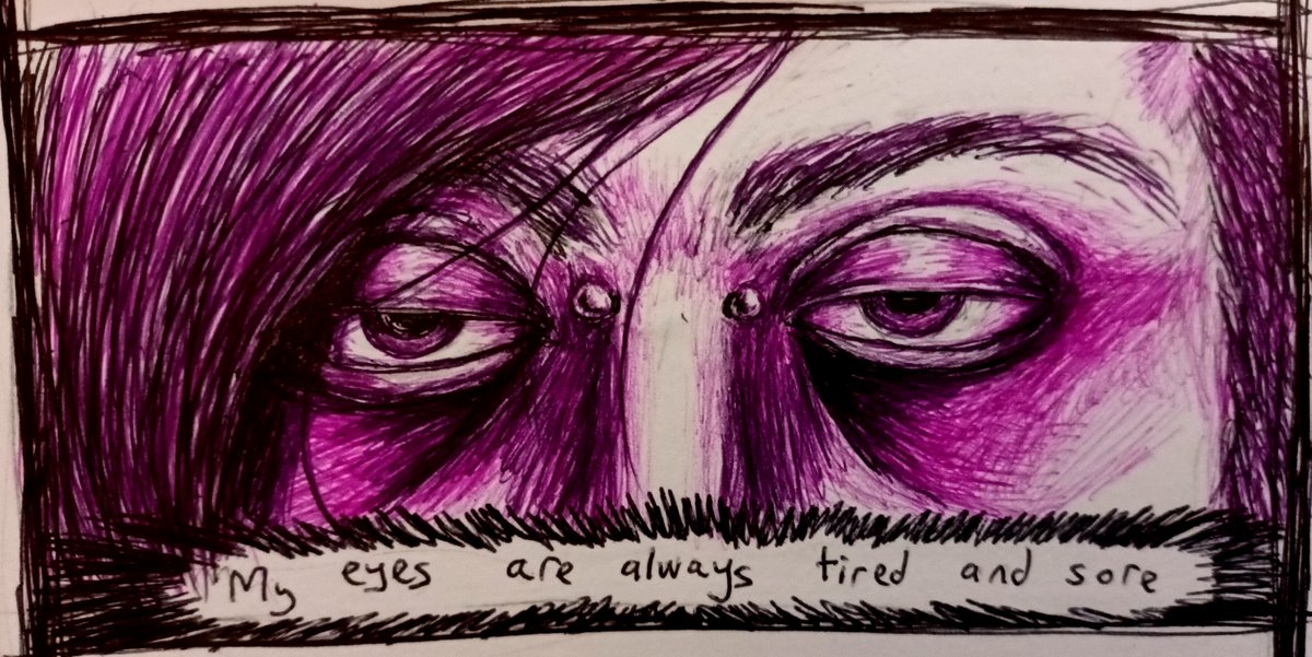 riverconriocht's tweet photo. heres a fun one i did about #depression and how it affects my creativity

#mentalhealth #art #mentalhealthart #traditionalart https://t.co/0SD9virzdx