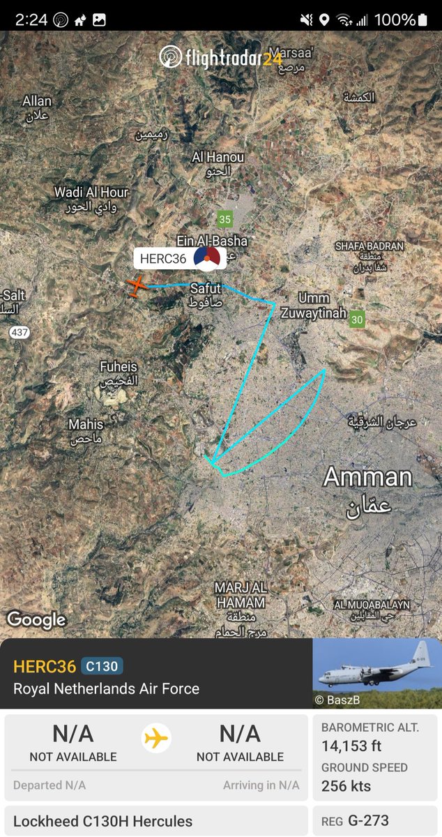 Borrowed7Time's tweet photo. RNAF C-130H G-273 #480C04 as HERC36 https://t.co/mZseVS9PNd