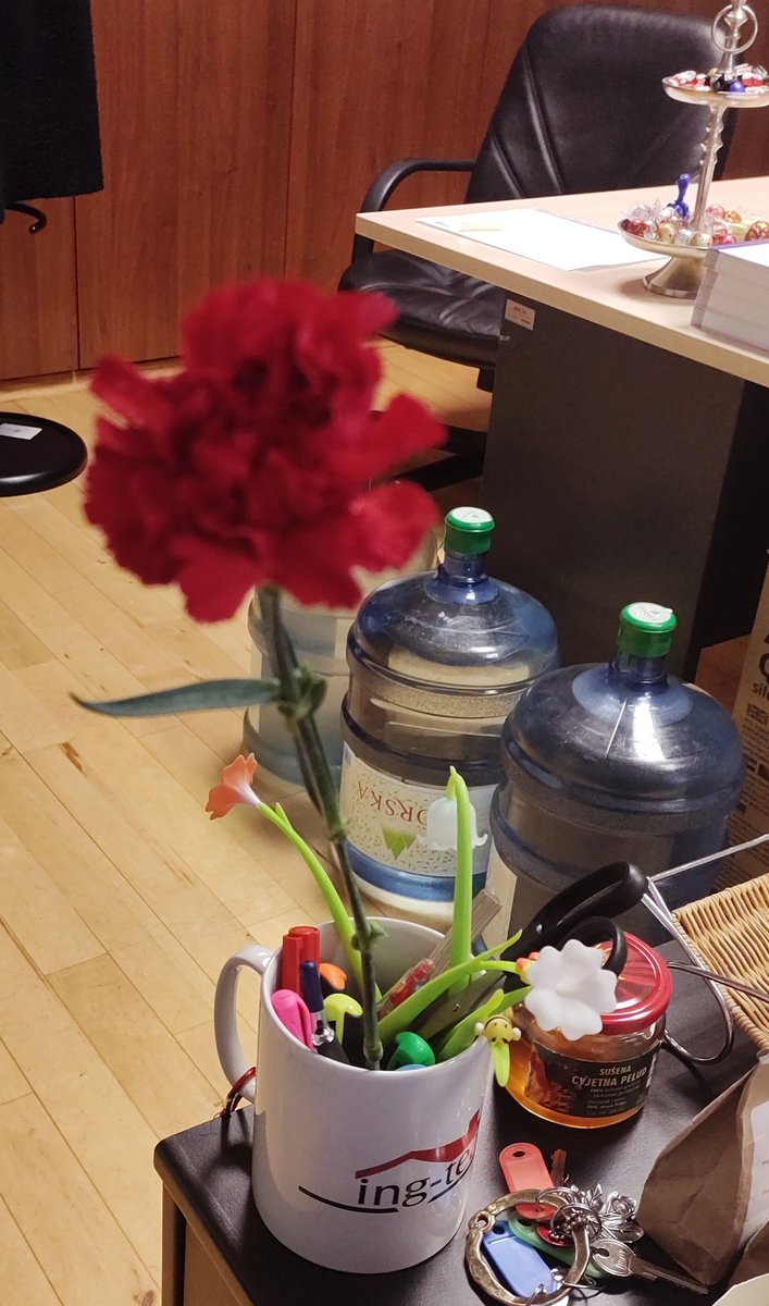 grintava's tweet photo. Dobila od prof. za #danžena #osmimart po kojem znam oplesti...
Kako da i dalje to sad radim?
Ako zasluži (a bude), lako 🫣 https://t.co/pgt5yrRHqV