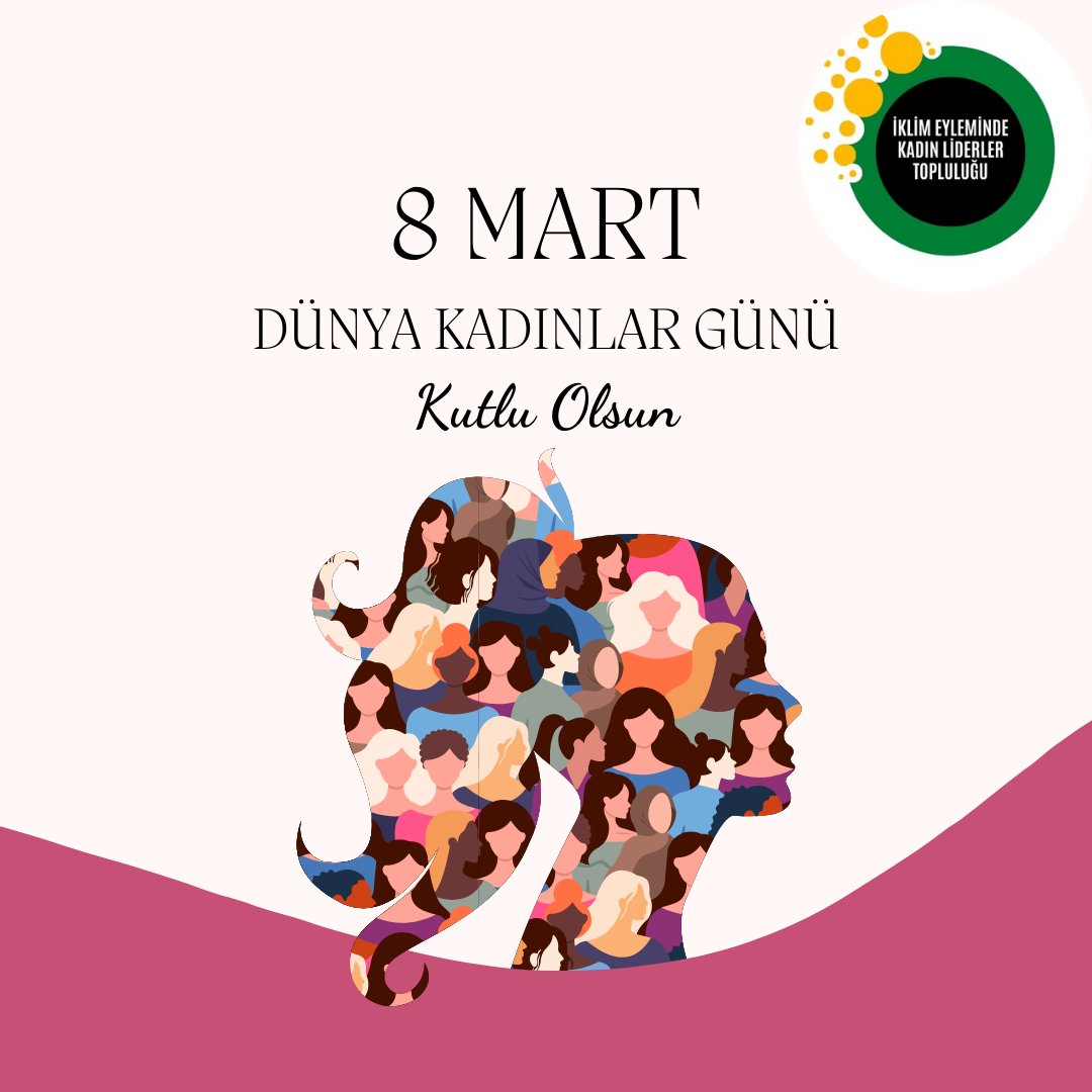 İklim Eyleminde Kadın Liderler Topluluğu olarak iklim kriziyle ilgili konularda kadınların seslerini yükselteceği alanlar yaratma çabamız devam edecektir! 8 Mart Dünya Kadınlar Günümüz Kutlu Olsun! #8martdünyakadınlargünü