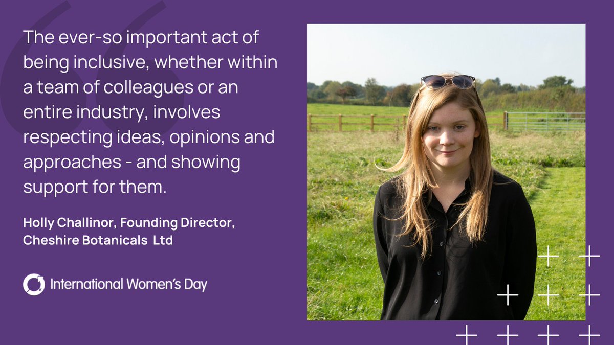 Holly Challinor is one of the founding directors at @nantwichgin for #InternationalWomensDay2024 she explains what has to be done to truly #inspireinclusion cheshireandwarrington.com/latest-news/ce… #IWD2024