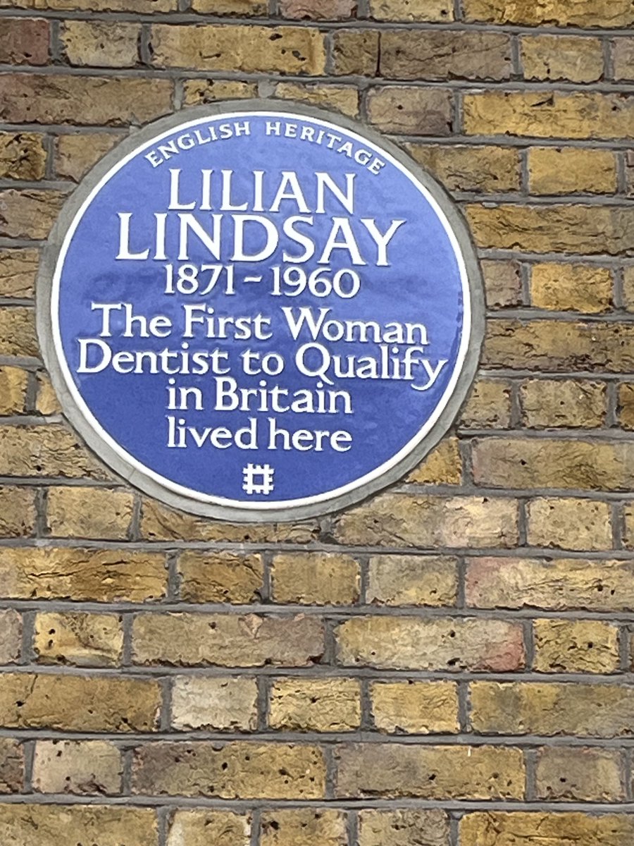 Coincidentally, saw this for the first time yesterday in Russell Square. A true pioneer, polymath and leader in healthcare ⁦@TheBDA⁩ #WD2024