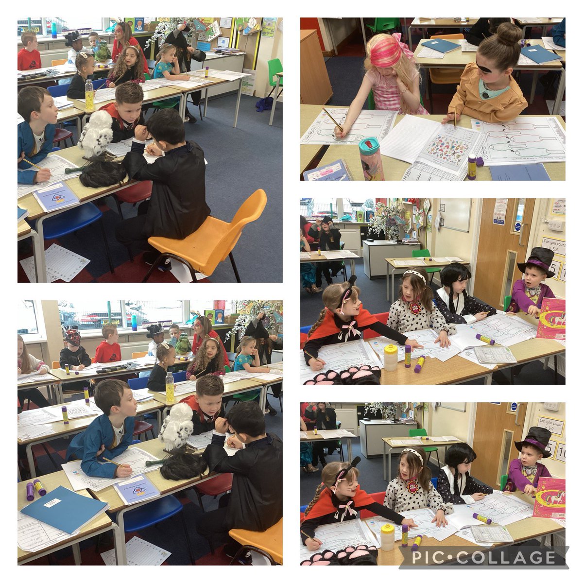 Parkfield's tweet photo. #year2 We have made a fabulous start to #WorldBookDay using our #mightywriter to develop stories with our friends. #writing #stories https://t.co/fMOQkZXnr9