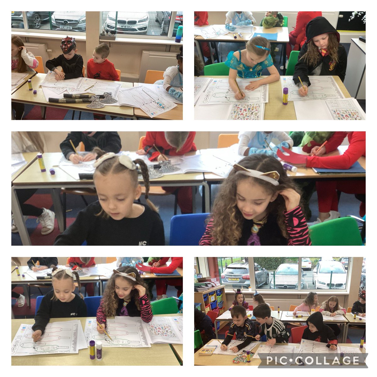 Parkfield's tweet photo. #year2 We have made a fabulous start to #WorldBookDay using our #mightywriter to develop stories with our friends. #writing #stories https://t.co/fMOQkZXnr9