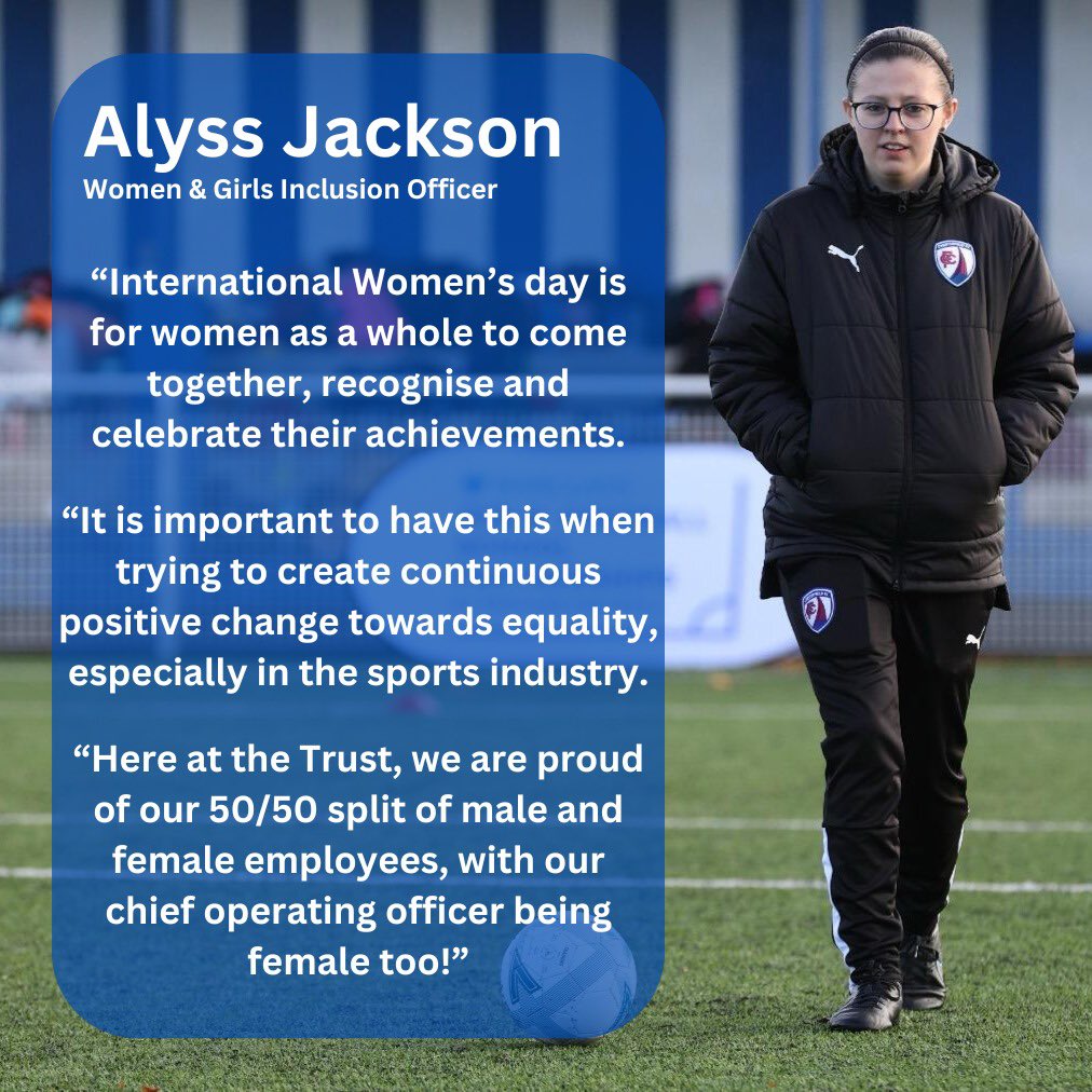 Read the thoughts of our Women &amp; Girls Inclusion Officer Alyss Jackson on #InternationalWomensDay!