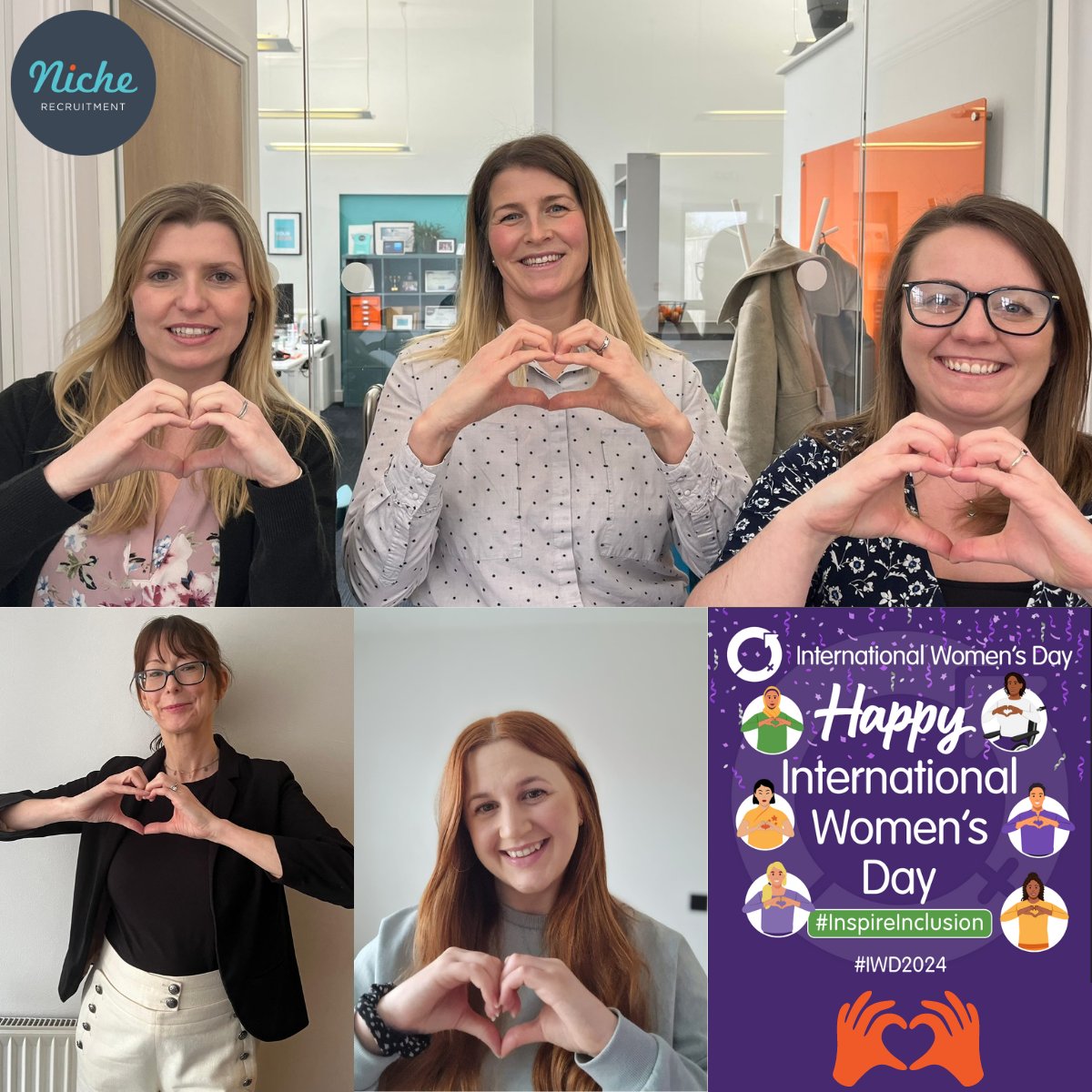 International Women's Day. 🧡

Inclusion is a priority for Co-Founders &amp; Directors Michelle &amp; Nick and it's their commitment to equity that has fostered a supportive &amp; inclusive workplace for all to thrive. 🧡

#InternationalWomensDay #IWD2024 #InspireInclusion #FindYourNiche