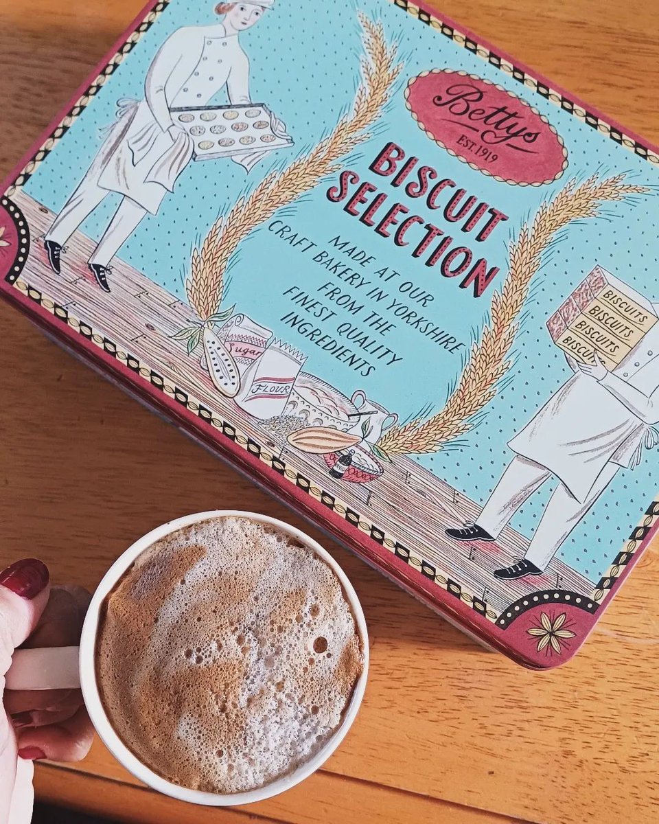 You may already have enough biscuits. But… should you risk it? Shop Biscuit Selection: bettys.co.uk/biscuit-select… 📷 by instagram.com/coffee_calice