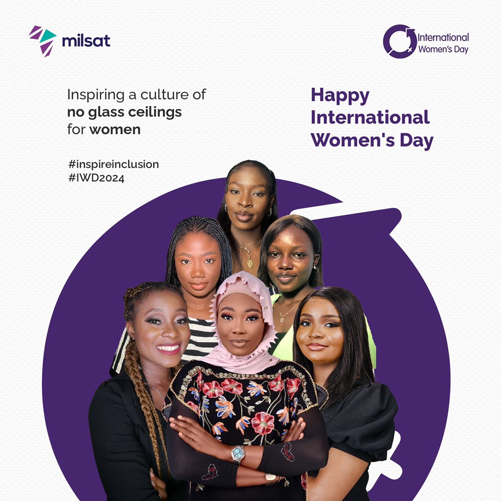 As a woman working at Milsat, there are no limits to what you can be. We're all about inclusivity and breaking down barriers. Let's celebrate International Women's Day and keep inspiring a world where everyone has an equal shot at success.