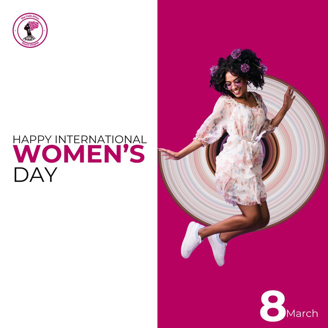 SCA_owerri's tweet photo. It's that time of the year where we come to celebrate you;

For every step you've taken, 
For every sacrifice you've made, 
For every risk  and choices you've made,

We say WELL-DONE!

HAPPY INTERNATIONAL WOMEN'S DAY ❤️
#SCAOwerriChapter
#shecodeafrica
#internationalwomensday https://t.co/tbe42BH4LD
