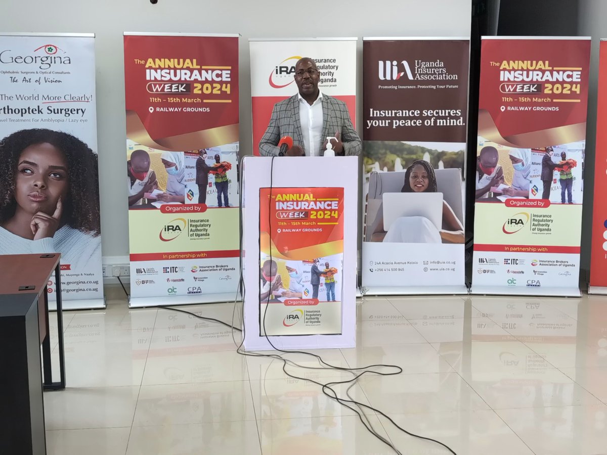 Ugaman01's tweet image. The Uganda Insurerers Association @The_UIA has launched their 2024 Annual Insurance Week that seeks to take insurance information closer to the public. It's time to take your insurance knowledge and awareness to the next level. 

#InsuranceWeek2024
#BeInsured