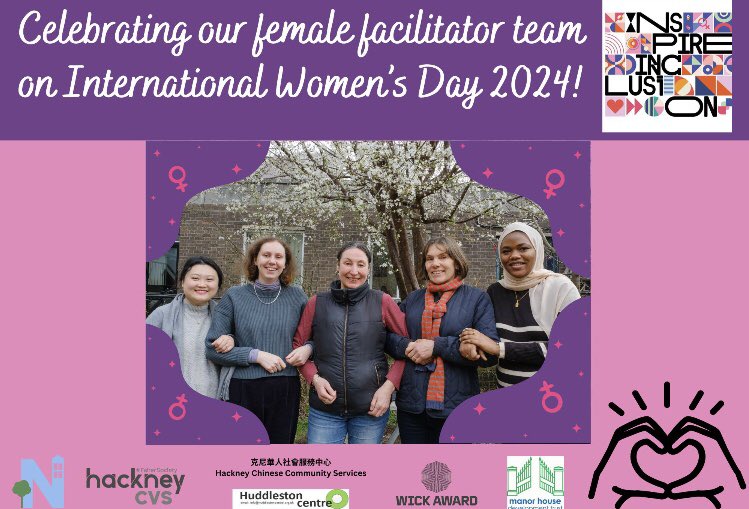 Me and my team at @hackneycvs ! Happy International Women’s Day to all you wonderful women out there 💪 #InternationalWomensDay #Neighbourhoods #womeninwork