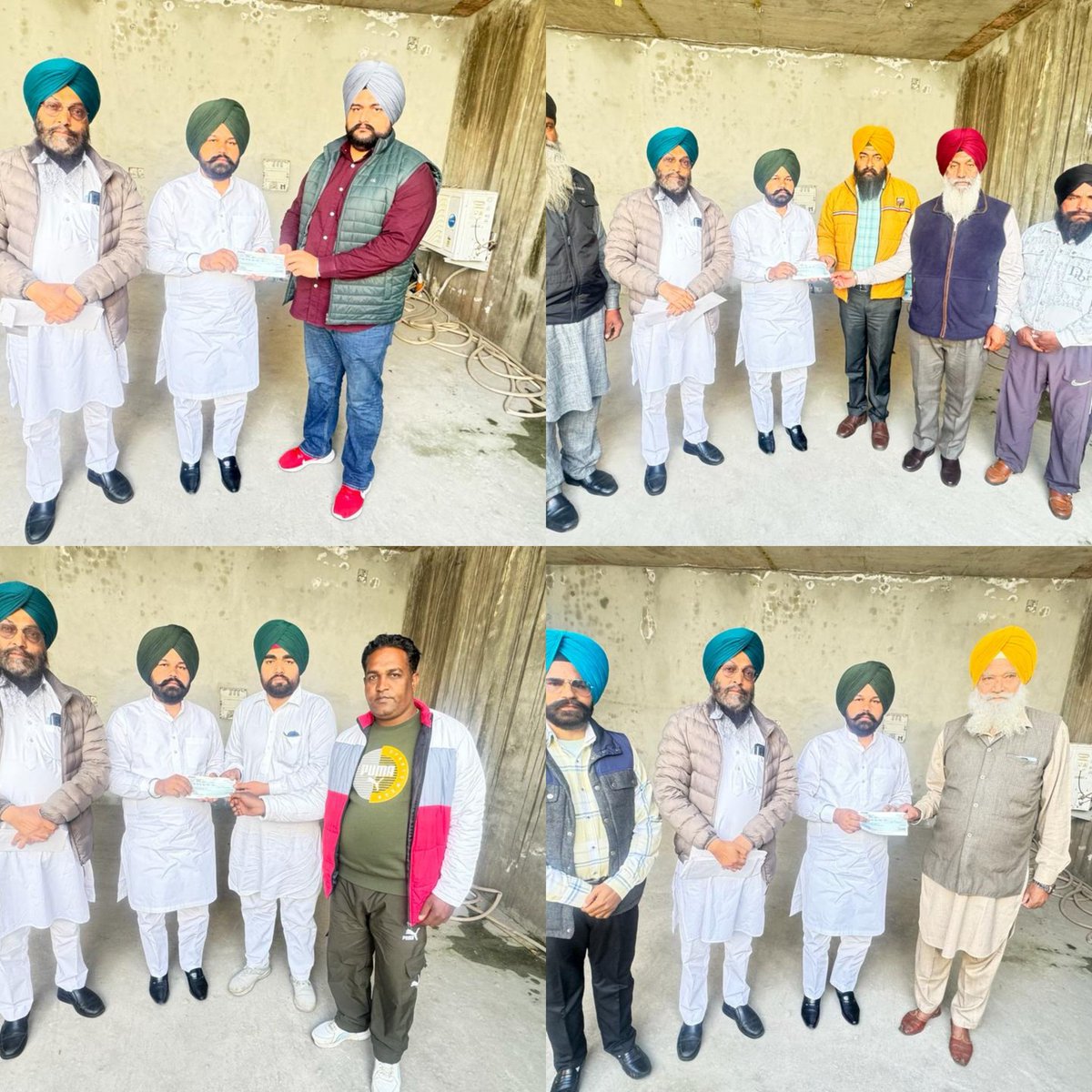 amarpalsinghma1's tweet photo. ਅੱਜ ਆਪਣੇ ਹਲਕੇ ਦੇ ਵੱਖ-ਵੱਖ ਪਿੰਡਾਂ ਨੂੰ ਯਾਦਗਾਰੀ ਗੇਟ ਬਣਾਉਣ ਲਈ ਚੈਕ ਦਿੱਤੇ ਗਏ |
@AAPPunjab
@ArvindKejriwal @BhagwantMann
#MlaAdvocateAmarpalSingh
#halkasrihargobindpursahib
#Aamadamipartypunjabgovernment
#Development #Memorialgate
#cheaque https://t.co/6RfJENCsKK