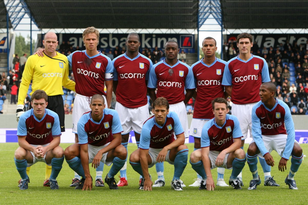 Fun kit moment yesterday seeing Villa replace their usual sponsor BK8 with the logo of charity Acorns, due to regs in the Netherlands regarding betting sponsors. Acorns previously featured on the front of Villa shirts between 2008-2010.