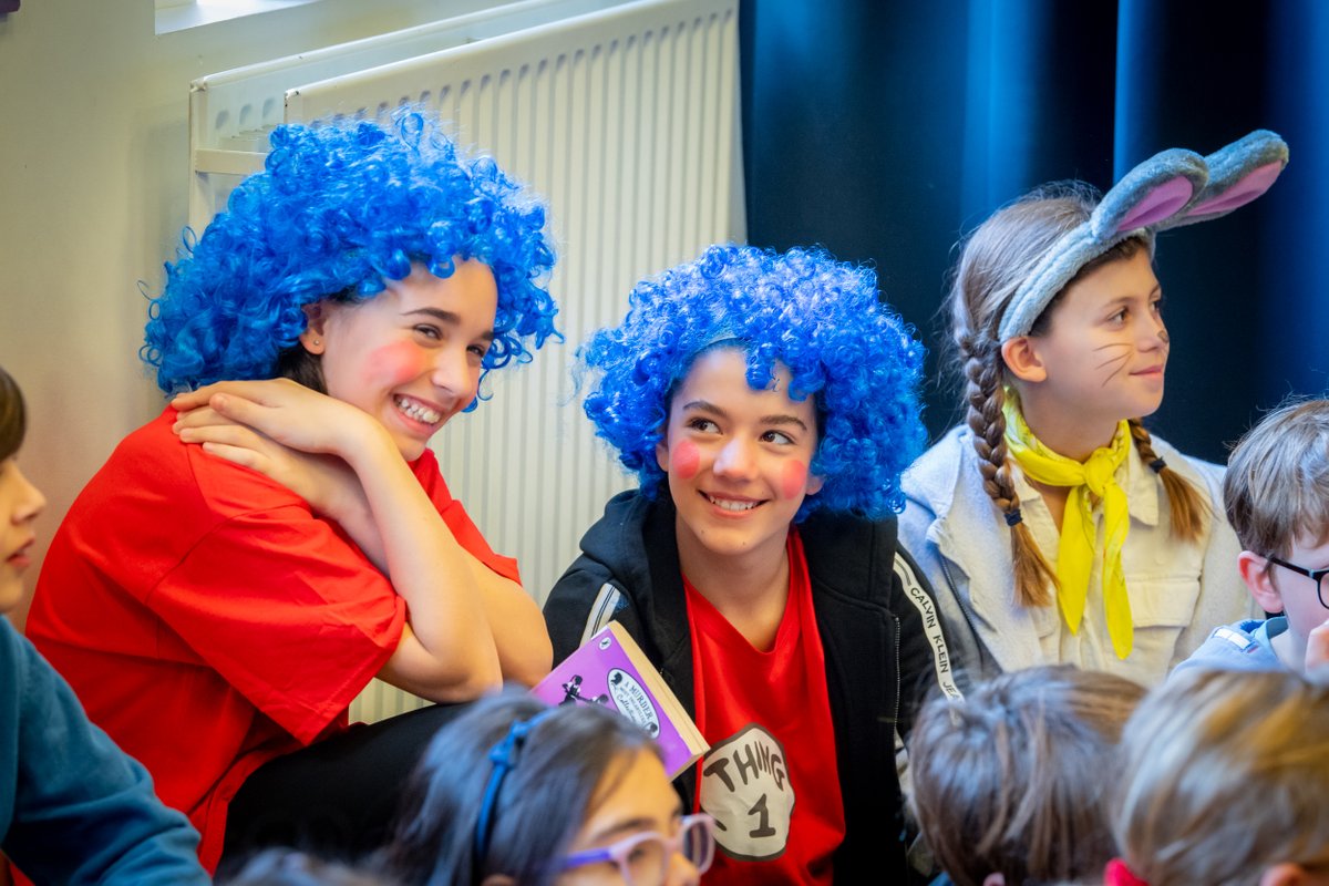 Check out some of our fantastic costumes from World Book Day yesterday! 📚 ✨ We celebrated with some buddy reading in our houses and have been lucky enough to welcome @MzEvieMo and @TheJanePorter to our school this week. 📖 #WorldBookDay2024 #BookWeek