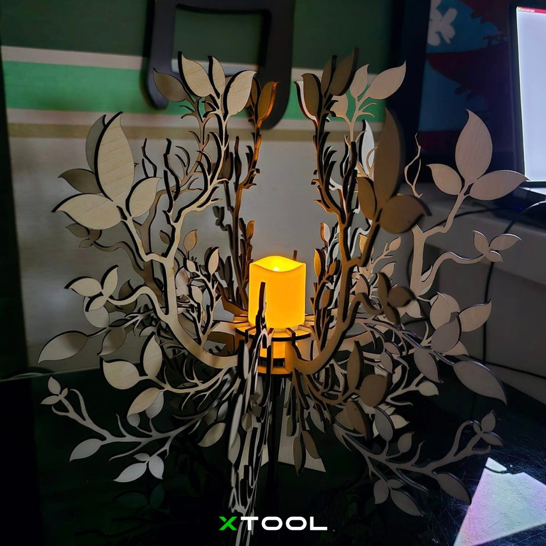 xToolOfficial's tweet image. Cool home light deco project! Done from scratch all in XCS and a leaf doodle.
📷FB: Se'an Farris
Made by xTool M1🔗 dataaccess.mblock.cc/r/nj
#xtool #xtoolm1 #xtoolmade #crafting #diy