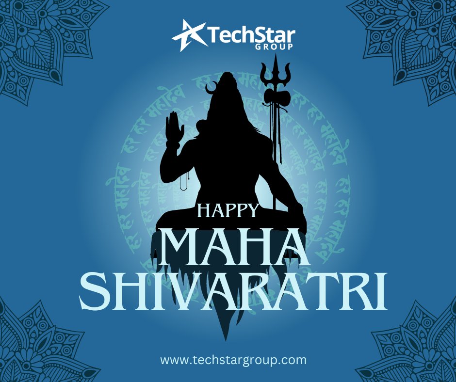 techstar_group's tweet photo. Wishing you a Mahashivratri illuminated with the brilliance of technology and the blessings of Lord Shiva from TechStar Group.

#Mahashivratri #TechStar https://t.co/nAkmIe8nv2