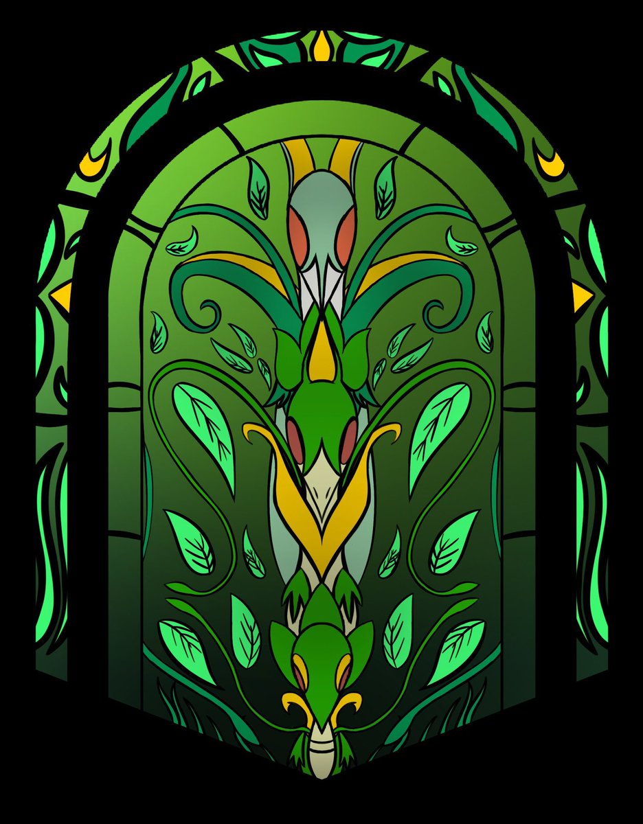 ᴍᴏɴᴋꜱʜᴏᴏᴅᴘꜱʏᴄʜᴏꜱɪꜱ (and Snivy) tweet media