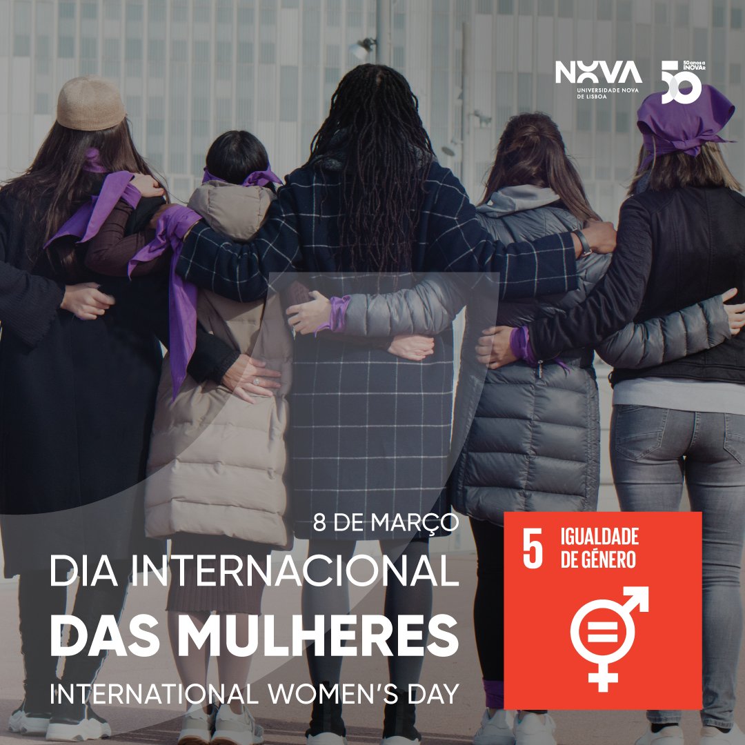 A NOVA CELEBRA O DIA INTERNACIONAL DAS MULHERES 'Investir nas mulheres: acelerar o progresso' é o lema deste ano, destacando a importância de superar os desafios da Agenda 2030. Saiba mais aqui: vist.ly/38vic