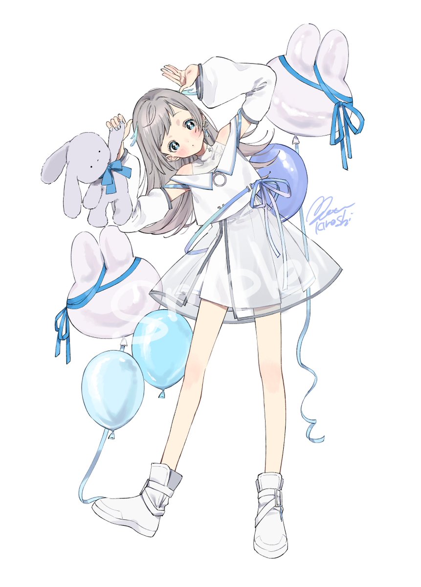 「【お仕事】花風りん 2nd single「 Call Rin ! 」MVイラスト」|棉きのし🐰だめっ子みーちゃんのイラスト