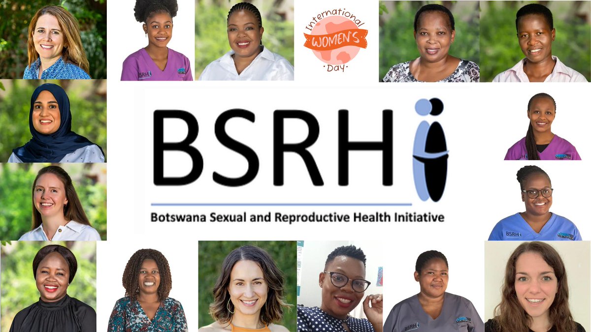 Happy #InternationalWomensDay! Today and every day we celebrate the incredible women working with us at @BotsSRHI! Thank you for all you do to improve sexual and reproductive health (SRH) outcomes among women and adolescent girls! 🫶 Find out more about them below 👇