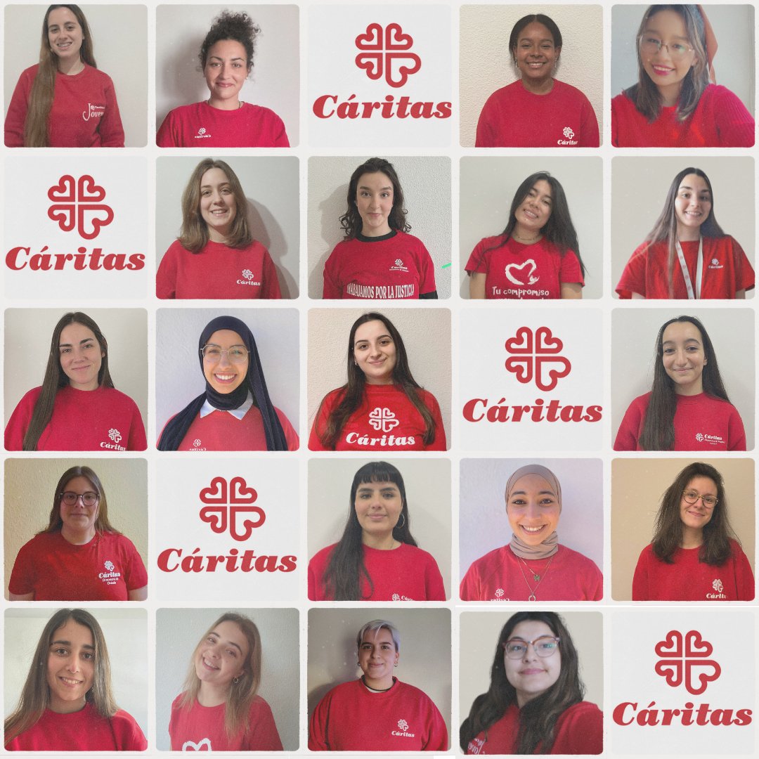 _CARITAS's tweet photo. 🥰Sin nuestro voluntariado nada sería posible y en el #DíaDeLaMujer queremos visibilizar algunas de nuestras voluntarias jóvenes.

🙌Un trabajo desinteresado con el que poder lograr una sociedad más justa e igualitaria.

❤️¡Gracias! https://t.co/UruKZouNZI