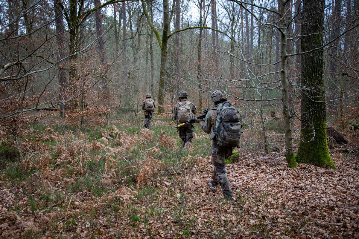 152eRI's tweet photo. Instruction au combat forêt pour nos Diables rouges de la FGE (Formation Générale Élémentaire) supervisée par les Lions de la 3e compagnie. 🦁 

Bon weekend à tous !

#pretaucombat #duraumal #operationel #army #armeedeterre https://t.co/DXtYUs2X11