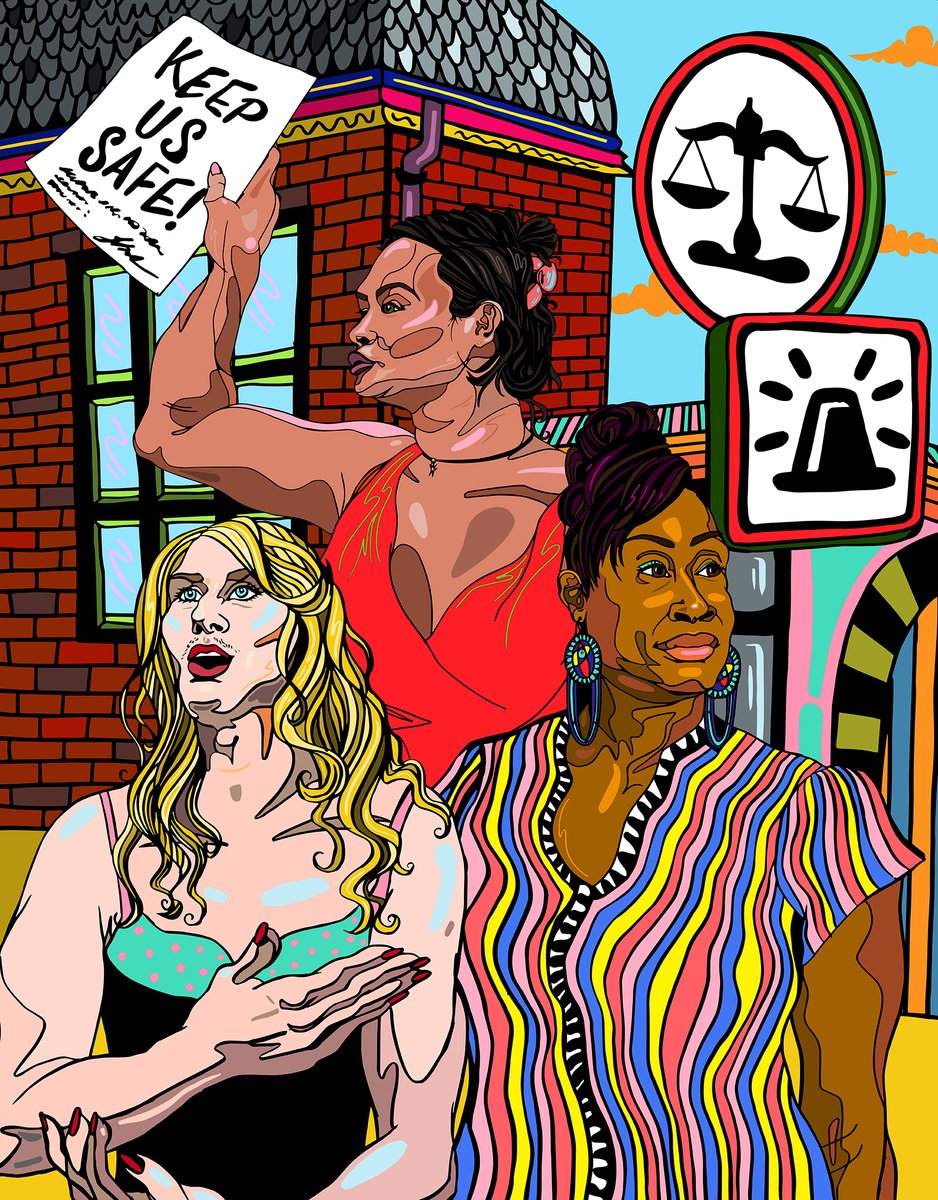 The struggles for sex workers’ & women’s rights are innately interconnected. Worldwide, most sex workers are women, who share challenges in their fight for justice, equality, & the right to be free from violence, stigma, & discrimination. 1/7 #IWD2024 Image by Molly Hankinson