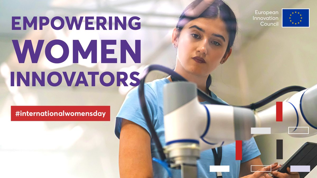 👩‍🔬 #EUeic is empowering women #innovators, entrepreneurs &amp; researchers under these programmes:

🚀 EU Women Innovators Prize
🚀 EU Women Leadership Programme
🚀 EIC Accelerator

Learn more &amp; apply to be a part of a strong network of female leaders⤵️
europa.eu/!8hB3mv

🧵2/2