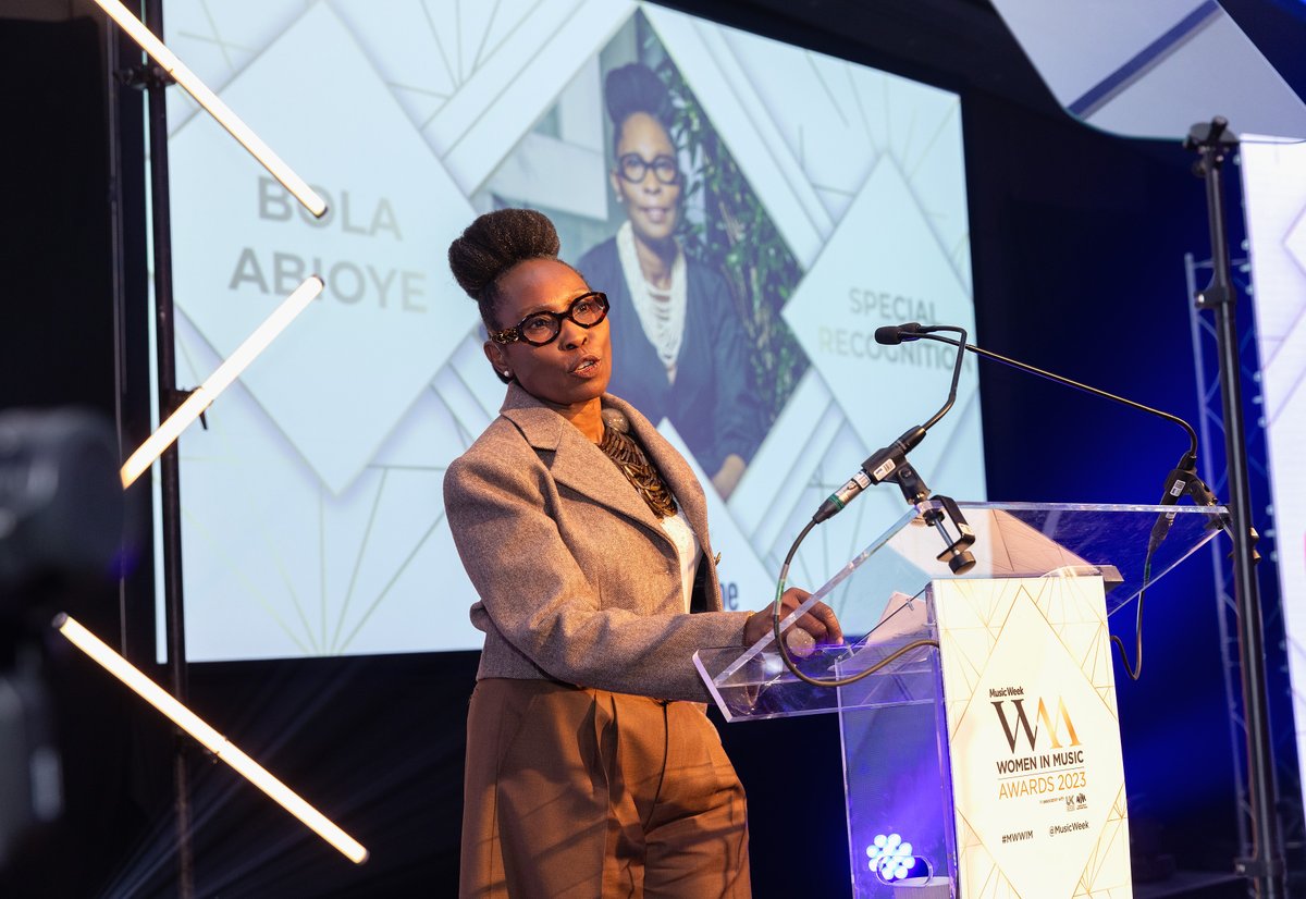 Music Week (@musicweek) on Twitter photo On #InternationalWomensDay meet <a href="/UMusicuk/">Universal Music UK</a>'s Bola Abioye – our first ever winner of the Special Recognition award at Women In Music musicweek.com/interviews/rea… On #InternationalWomensDay meet <a href="/UMusicuk/">Universal Music UK</a>'s Bola Abioye – our first ever winner of the Special Recognition award at Women In Music musicweek.com/interviews/rea…