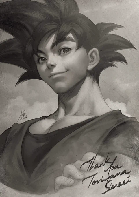 As we grieves for the loss of Toriyama sensei, he is also an important reminder of us to continue pursuing our artistic dreams and the legacy of human creativity that is celebrated by  many generations, which can never be replaced by any cheap automated generative process. RIP. 