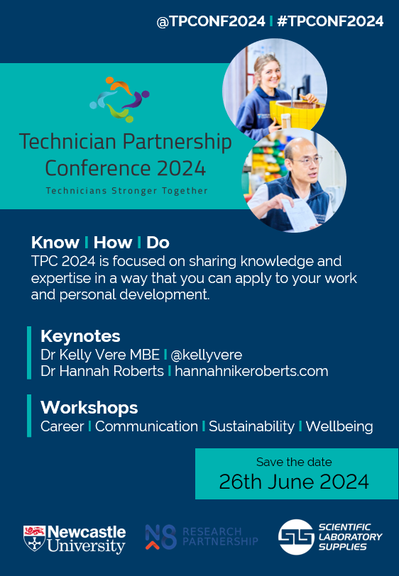 26th June!! Save the Date!! #TPConf2024 at Newcastle University.
