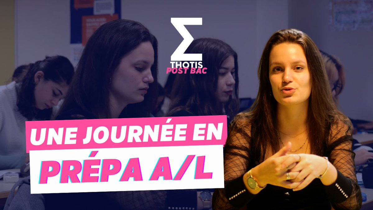 thotismedia's tweet photo. Une journée en Hypokhâgne / Prépa A/L (CPGE Littéraire)
➡ Thotis a suivi Maïwen, étudiante en prépa A/L au Lycée Pothier pendant toute une journée ! L'occasion de découvrir les cours et les atouts de cette prépa entièrement littéraire. 📚 🔽
#appls
▶️ https://t.co/eQ786rxXnq https://t.co/QnR3yJkrEE