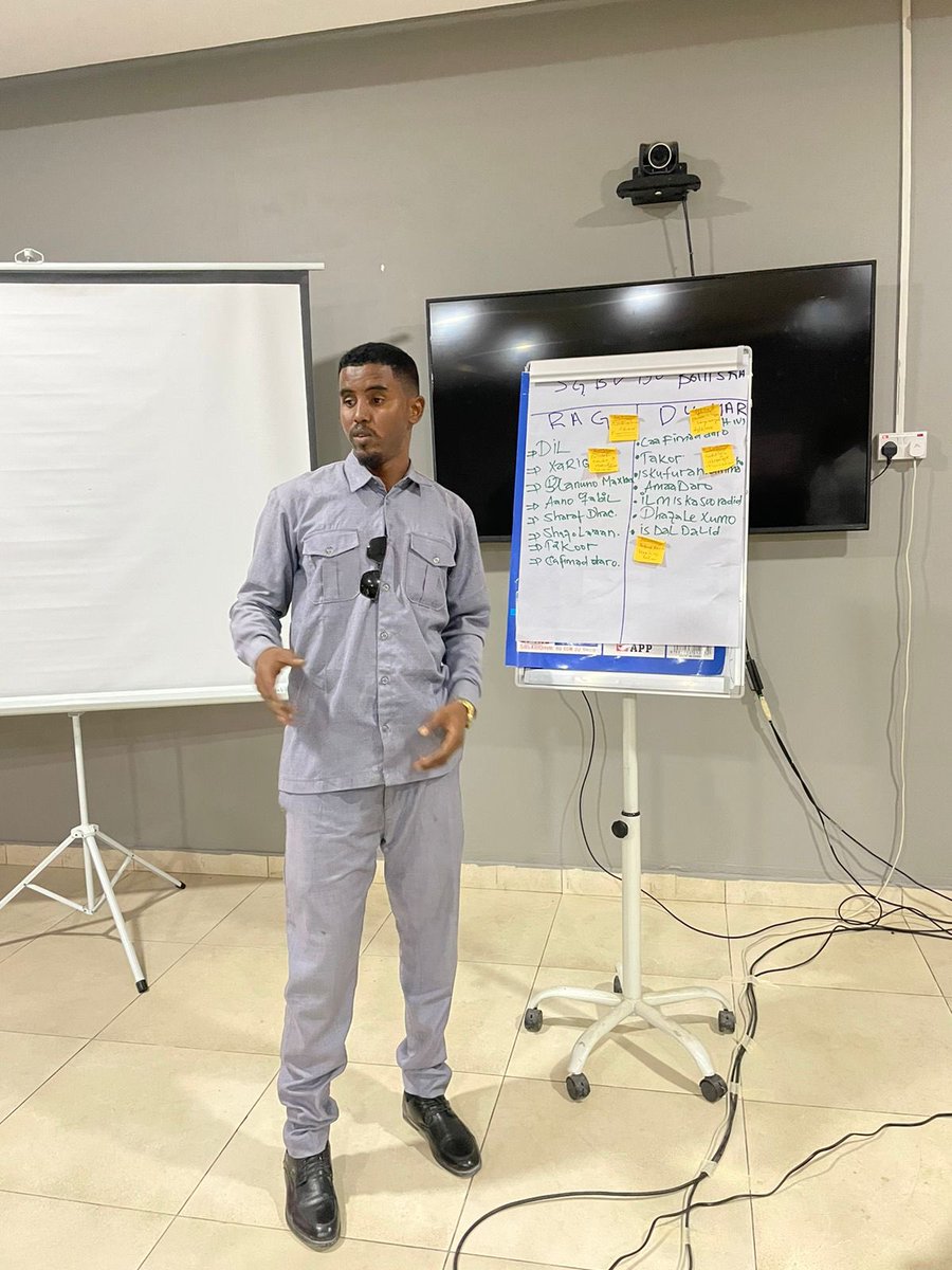 This week @FBAFolke held a training with the Puntland Police on implementing their #GenderEqualityStrategy through its regional leadership for an effective, gender-sensitive response to violence against women and girls, and to create a work-culture conducive to both women and men