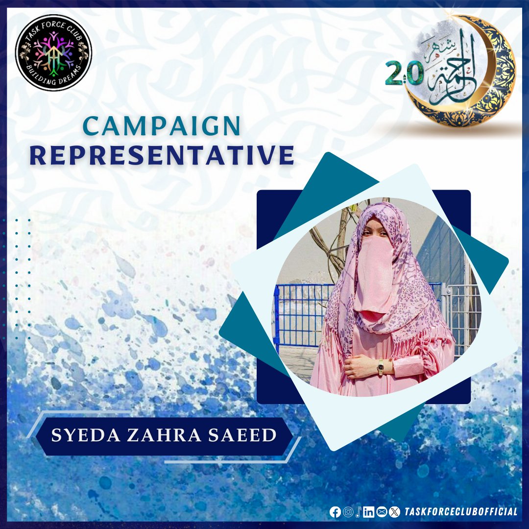 taskforceclub's tweet photo. With immense pride, we present the inspiring representatives of Shahr ul Rahma 2.0! ❤️. . #representative #ambassador #teamappreciation #leadershipdevelopment #shahrulrahma #ramadan2024 #ramadanvibes #lahore #Pakistan #IWAZ #TFC #taskforceclub https://t.co/SFTUfJkY8n