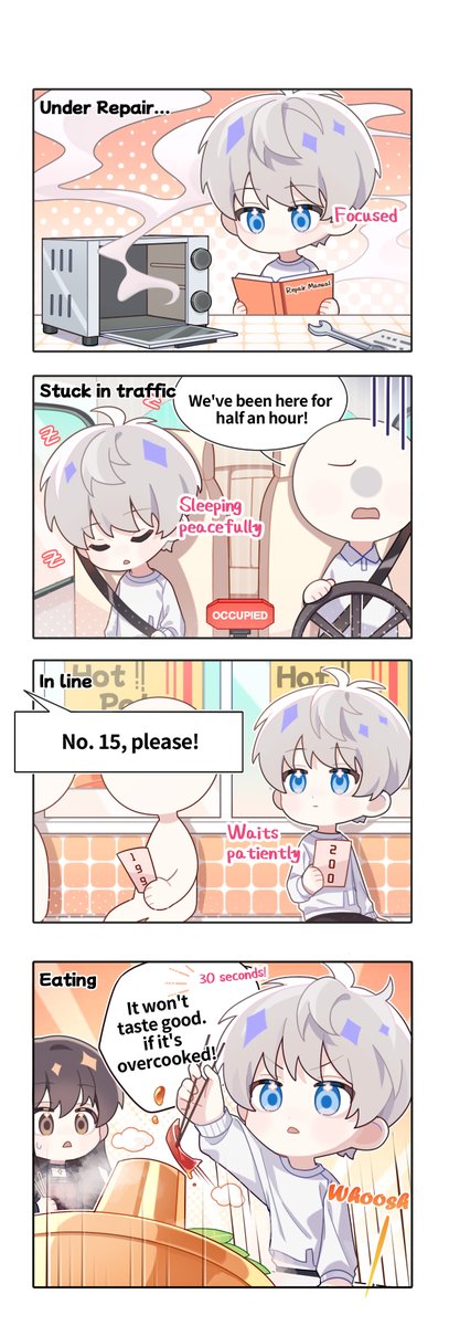 Love_Deepspace's tweet photo. Love and Deepspace | Linkon Chibi Report
■ Xavier: Extra Patience
Xavier always exudes a peaceful aura, seemingly unruffled by any circumstance.
You can only catch a glimpse of his hurried side when... Oops, watch out!

#LoveandDeepspace #Xavier https://t.co/cYV6ku9tSk