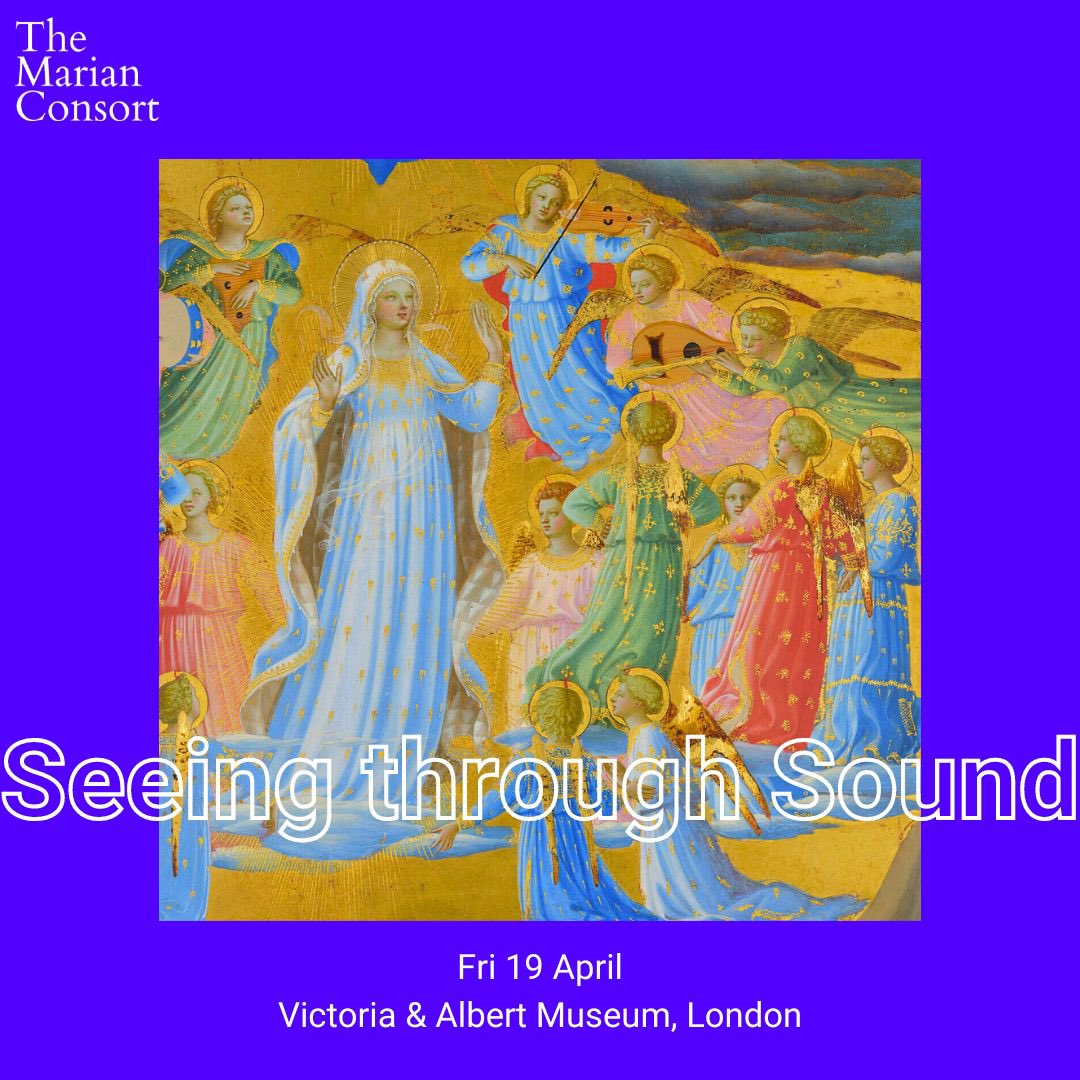 NEW: Seeing through Sound A visual and aural feast featuring some of the greatest painters and composers of the Renaissance. New music by Barbara Monk Feldman provides a contemporary meditation on the experience of viewing art. 19 April @vamuseum Info: marianconsort.co.uk/seeing-through…