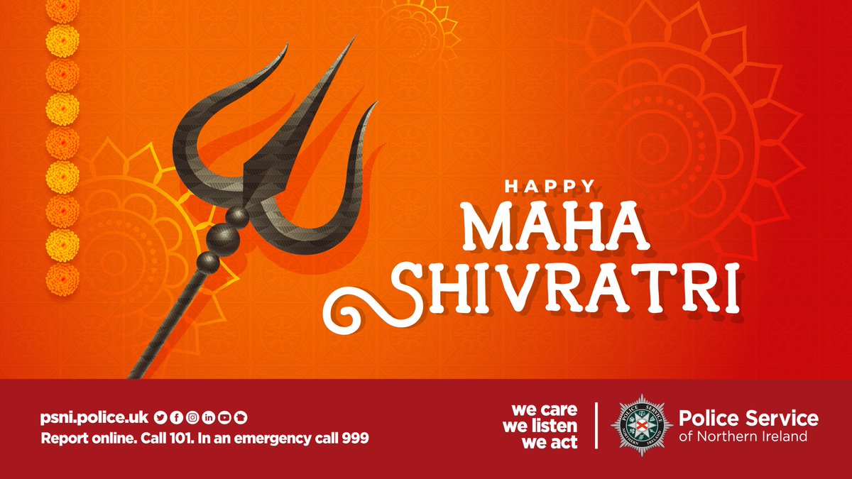 Sending our followers and friends warm wishes this Maha Shivratri.