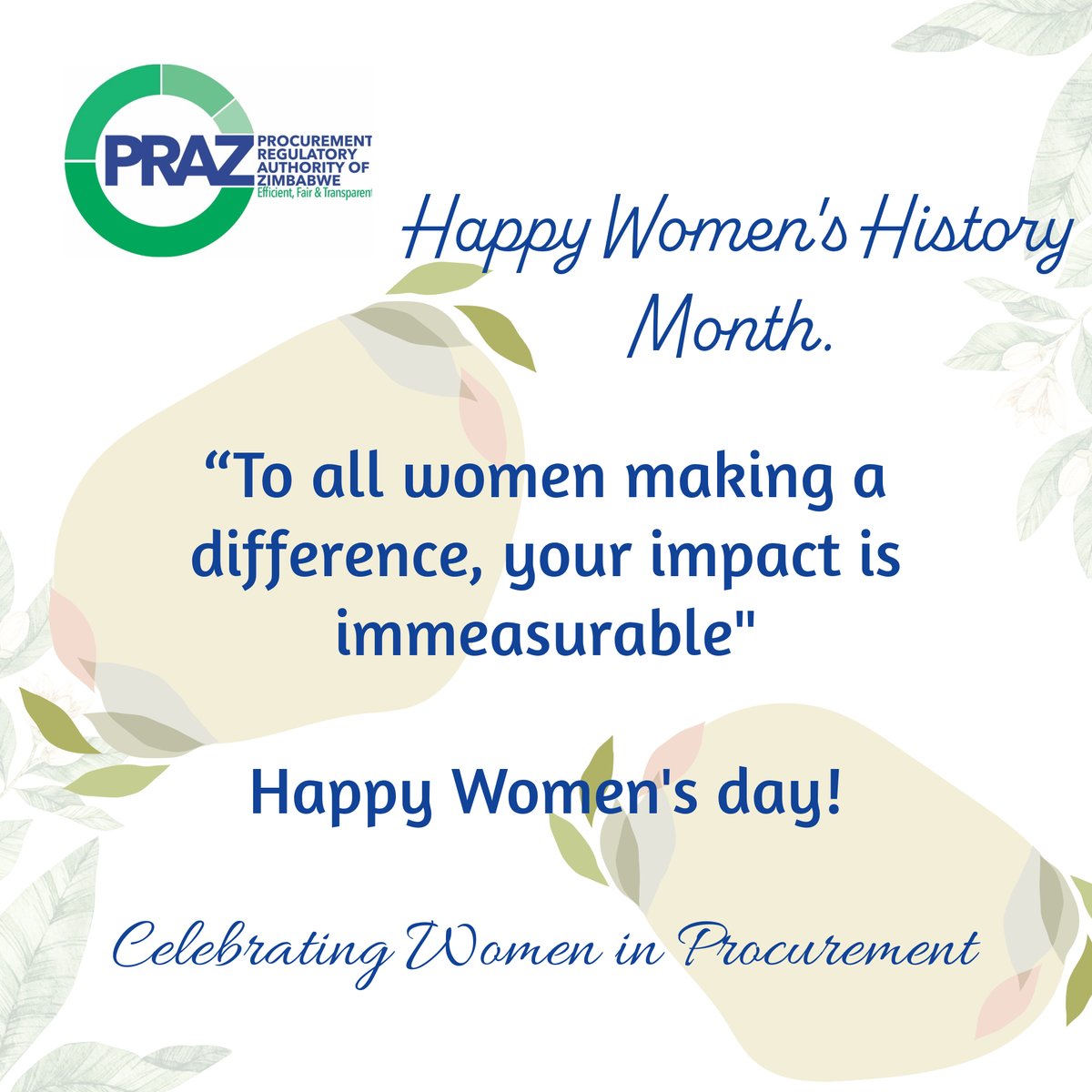 Happy International Women's Day. #InclusivityInPublicProcurement #internationalwomensday2024