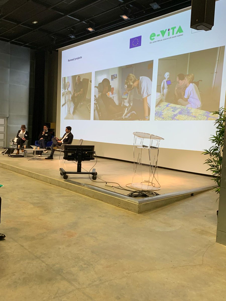 💡Involving end users when designing a robot is key to the process, especially taking into account the needs of older persons and persons with disabilities. 🔷Dr. Isamu Ohta | @misawa_homes 🔷@AlexandreMazel 🔷Prof. Aline Hrascinec | @IMTFrance 🔷Francesco Pillitteri |@pillo_lab