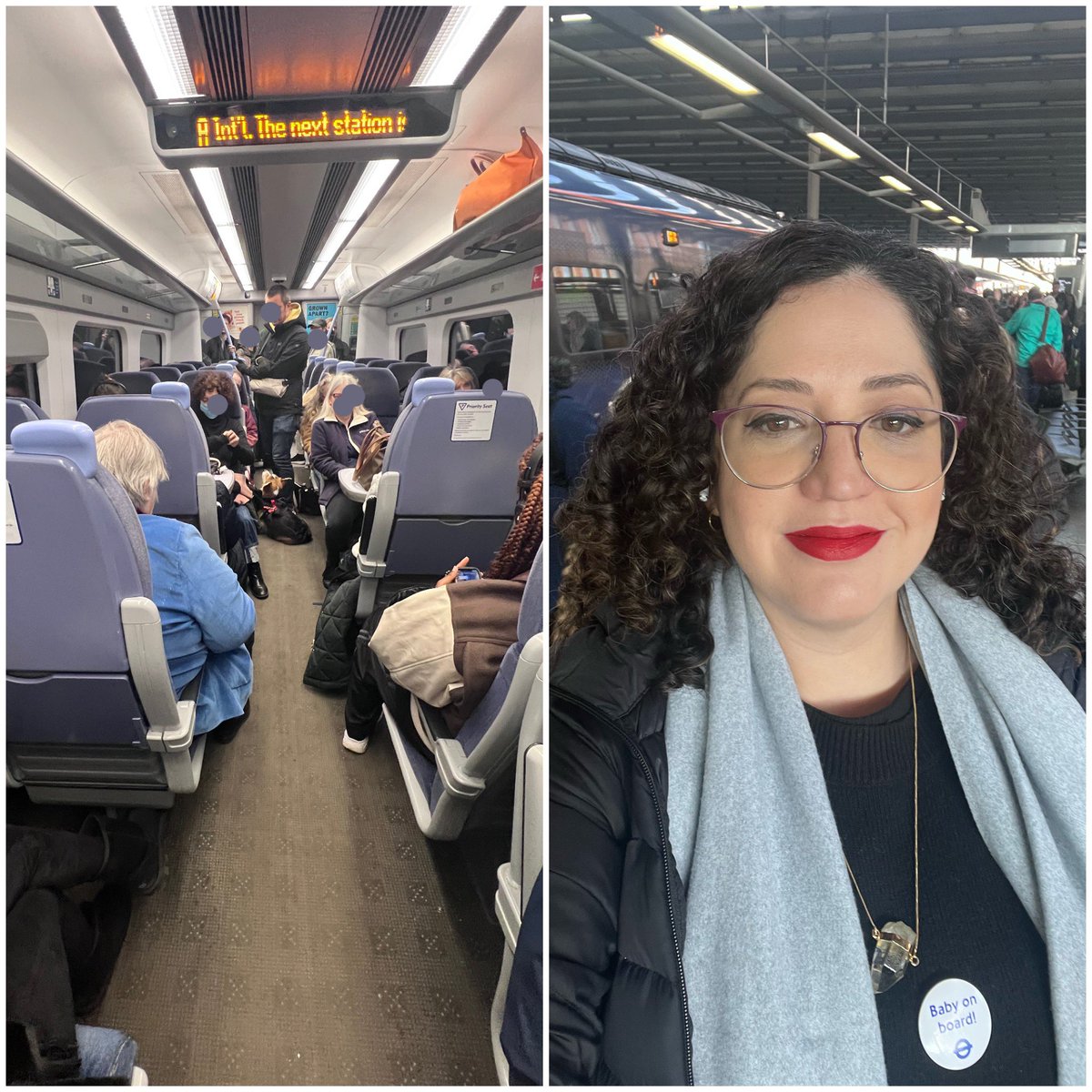 helenabello's tweet image. Happy International Women’s day for you, that are 7 months pregnant 🤰🏻and just took a ride standing at a full train. Because being a woman is still an everyday adventure. #justanotherday @StPancrasInt @TfL @tflstatusnow @WomenOfLDN @kingscrossN1C